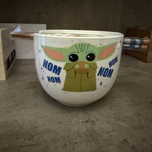 Star Wars Baby Yoda Ceramic Mug - White